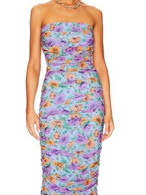 flower denim dress Hair Down Square Neck A-Line Midi Floral Color:Espresso Crochet Collection:Daylight To Midnight Pink Short Corset Dress Beautiful and clean work